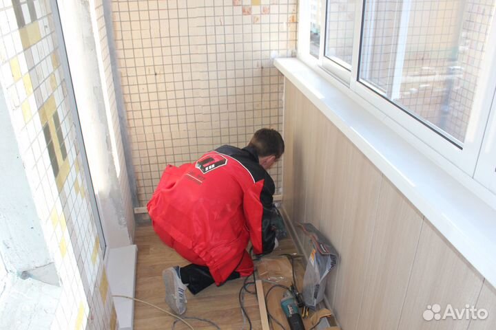 Остекление и отделка балконов