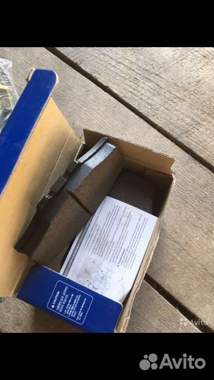 Тормозные колодки передние задние тойота