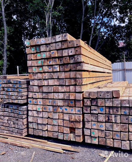 Брус обрезной 150х200х6000мм с доставкой