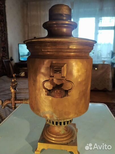 Самовар старинный Аленчиков и Зимин
