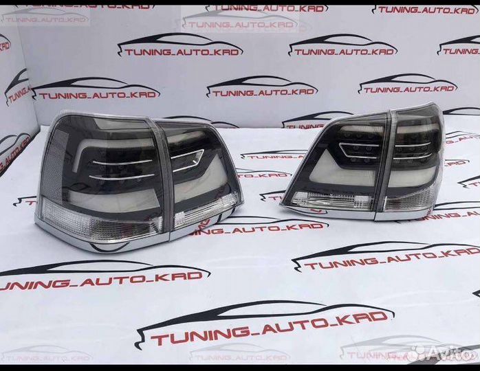 Стопы Toyota Land Cruiser 200 08-15 стиль 16 BW