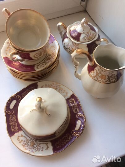 Чайный сервиз Чехословакия