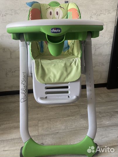Стульчик для кормления chicco polly