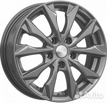 R16 4x100 6J ET50 D60,1 Скад Нагоя Графит