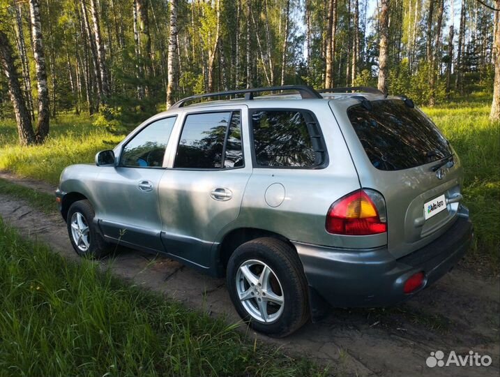 Hyundai Santa Fe 2.7 AT, 2002, 269 000 км