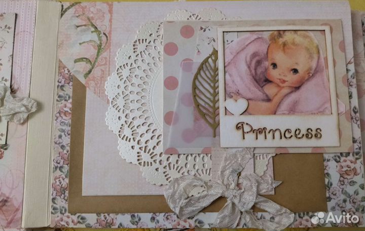 Альбом для фото новорожденного