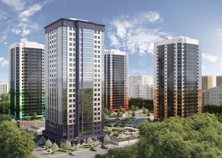 1-к. квартира, 45,2 м², 13/23 эт.