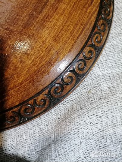 Деревянное блюдо времен СССР