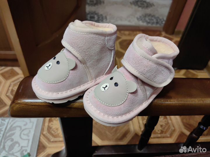 Угги сапожки для девочки зимние 17 размер