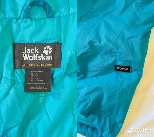 Утепленная мембранная куртка Jack Wolfskin