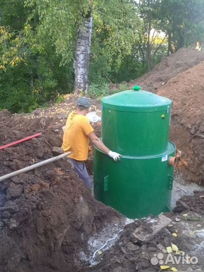 Септики / кессоны / чистая вода под ключ за 1 день