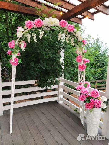 Свадебная арка и набор декора 