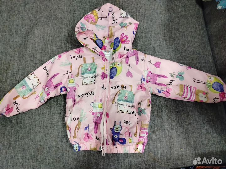 Ветровка для девочки