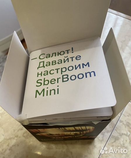 Умная колонка сбер бум мини