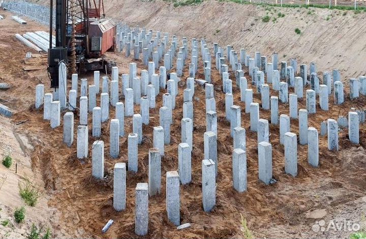 Железобетонные сваи