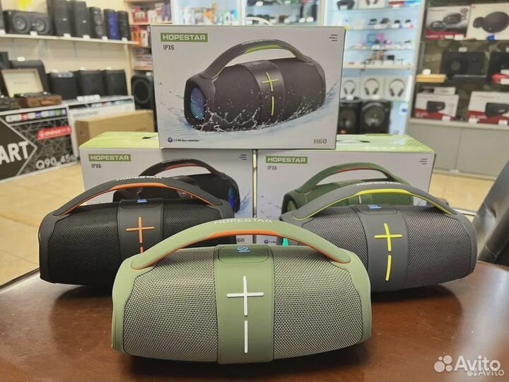 Беспроводная блютус колонка Hopestar, бумбокс