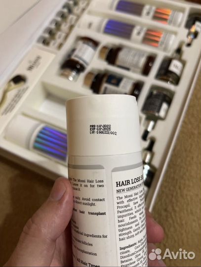 Mossi London от выпадения и после пересадки волос