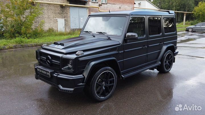 Накладка Brabus на капот Mercedes W463