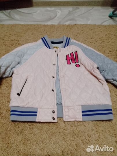 Куртка на девочку весна