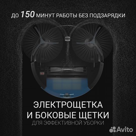 Пылесос-робот Polaris pvcr 3200 IQ Home 40Вт белый