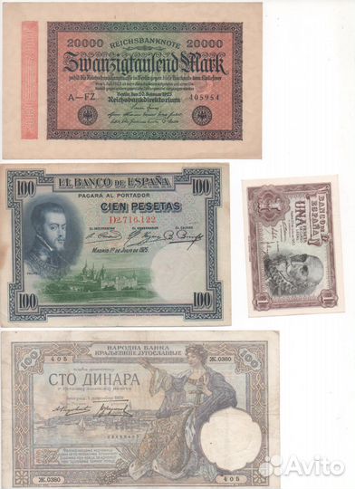 Банкноты Европы