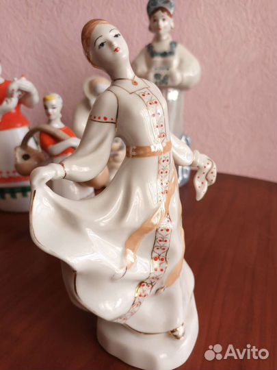 Фарфоровые статуэтки. СССР