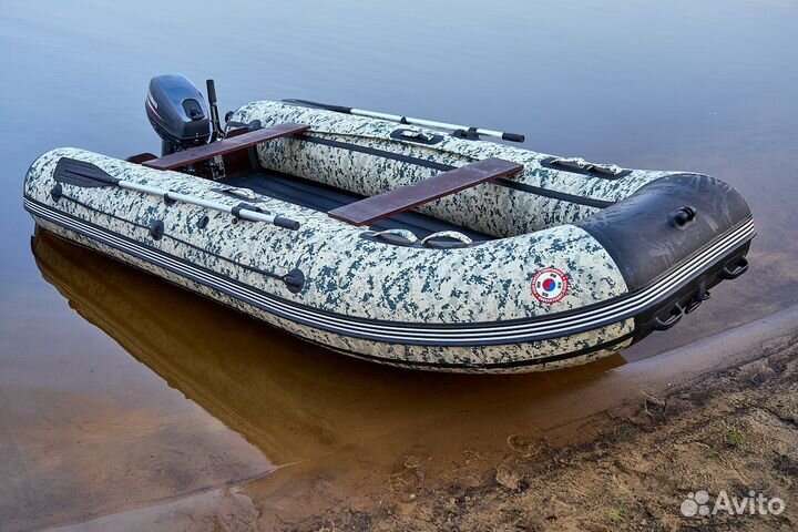 Лодка mishimo lite 300 Камуфляж пиксель