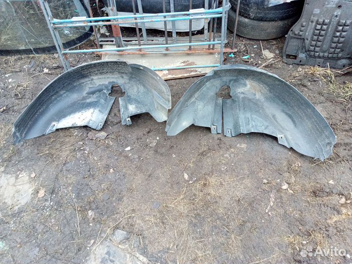 Подкрылки задние skoda fabia 2