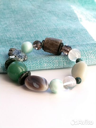Браслет из натуральных камней на заказ