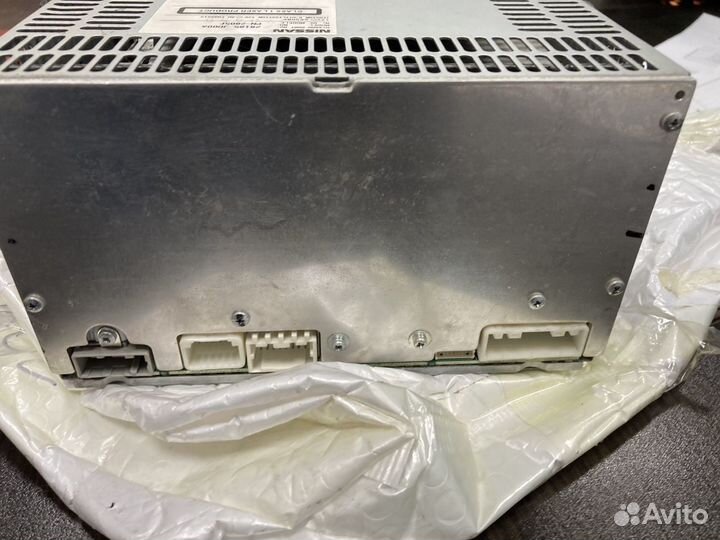 Магнитола 2 din clarion hp-3495 28185 JD00A Nissan