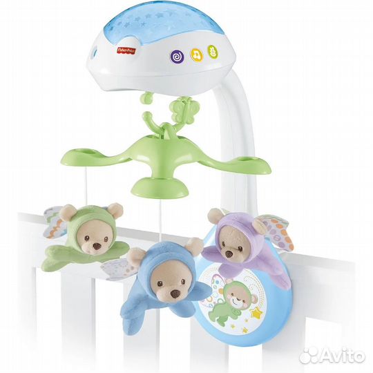 Мобиль на кроватку Fisher Price Мечты о бабочках