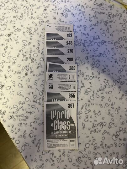 Наклейки World Class 2024