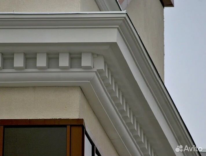 Фасадный декор. Карниз