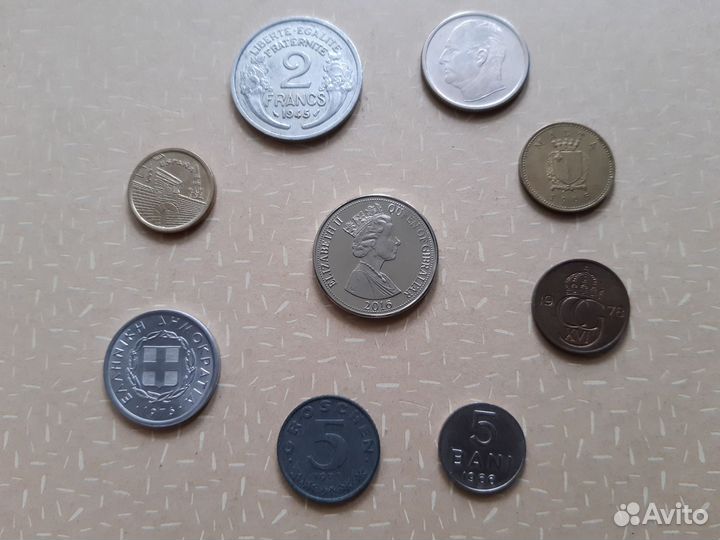 Набор монет Старая Европа