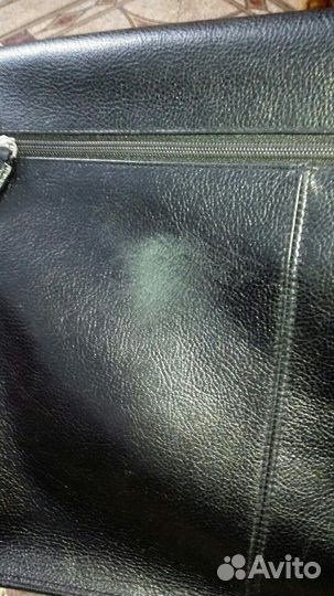 Кожаная папка