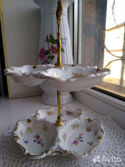 Ваза для фруктов, Германия, винтаж