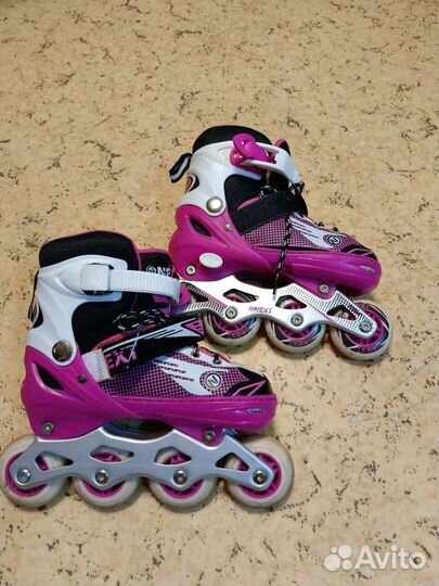 Роликовые коньки детские раздвижные и амуниция