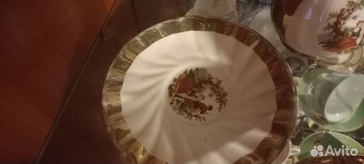 Чайно кофейный сервиз СССР мадонна