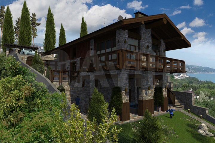 Коттедж 185 м² на участке 6,4 сот.