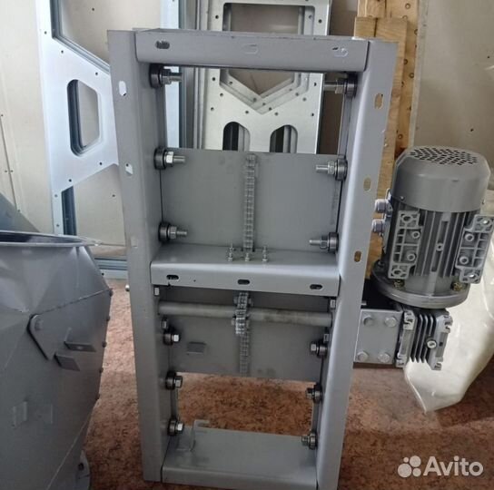 Шиберная заслонка с электрическим приводом