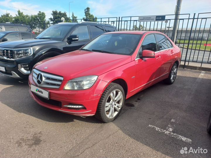 Mercedes-Benz C-класс 1.8 AT, 2010, 185 000 км