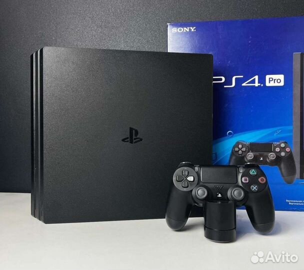 Sony PS4 Pro 1TB PlayStation 4 Pro + 40 Топ Игр