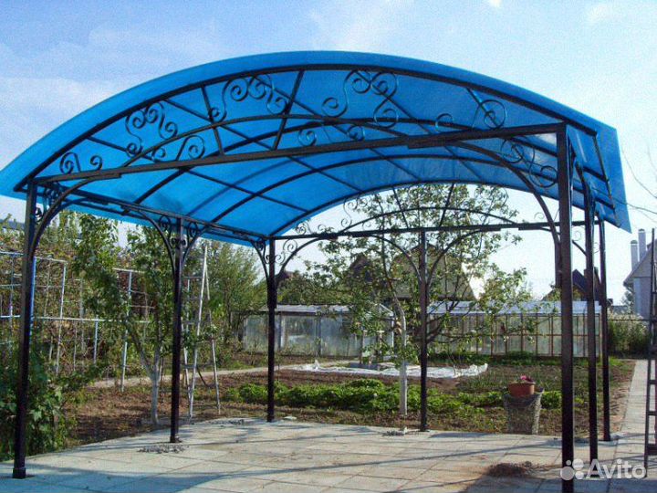 Навес четырехскатный