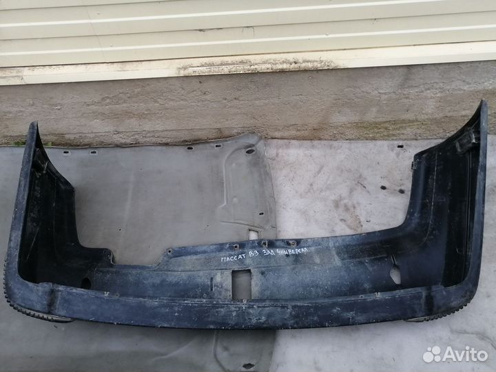 Бампер задний (универсал) VW Passat (B3) 1988-1993