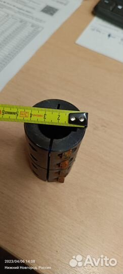 Муфта с жестким валом D25L75 мембранная