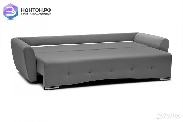 Диван еврокнижка Стингер светло-серый