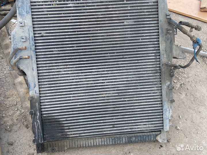 Радиатор охлаждения мерседес актрос интеркулер