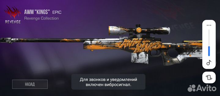Продаю 2 AWM Из Standoff 2