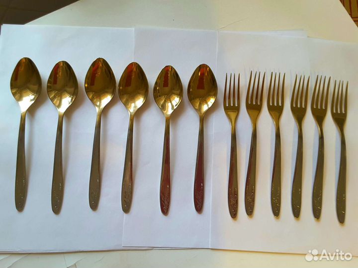 Ложки вилки и ножи набор