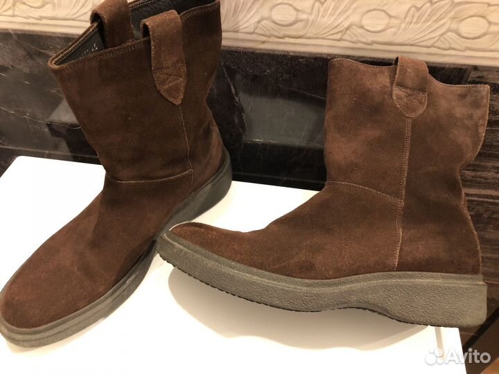 Сапоги мужские зимние hugo boss 45 размер оригинал